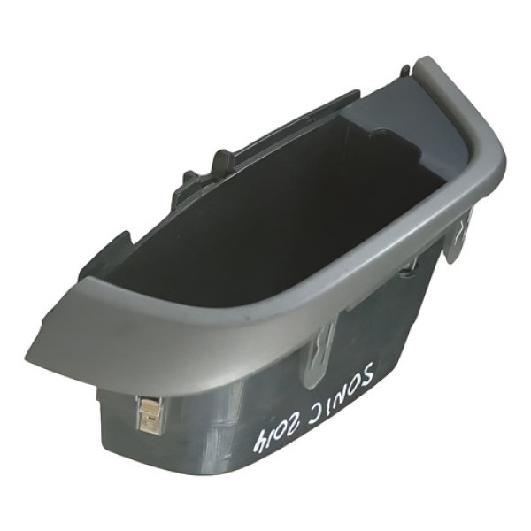 Porta Objetos Lado Esquerdo Gm Sonic Ltz 2013 2014 96954585 Preto