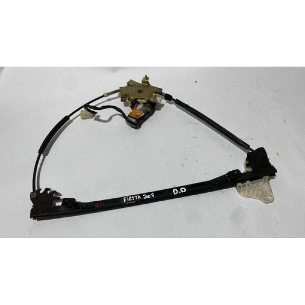 Maquina Vidro Com Motor Eletrico Ford Fiesta 1.0 2007