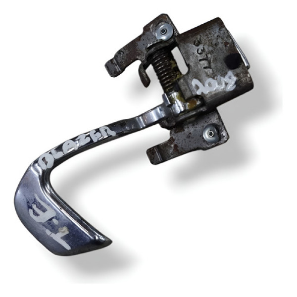 Maçaneta Interna Traseira Esquerda Gm Blazer 2008 15997813 Prata Traseira