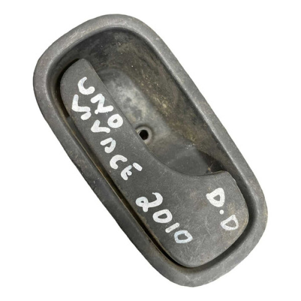 Maçaneta Interna Dianteira Direita Fiat Uno Vivace 2010 Preto Dianteira