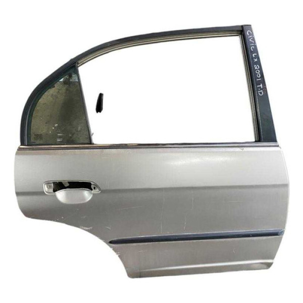 Porta Traseira Direita Sem Vidro Honda Civic 2001 A 2006 Traseira Direita