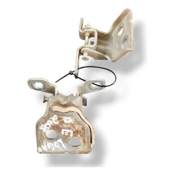 Par Dobradiças Dianteira Esquerda Renault Logan 2008 2009