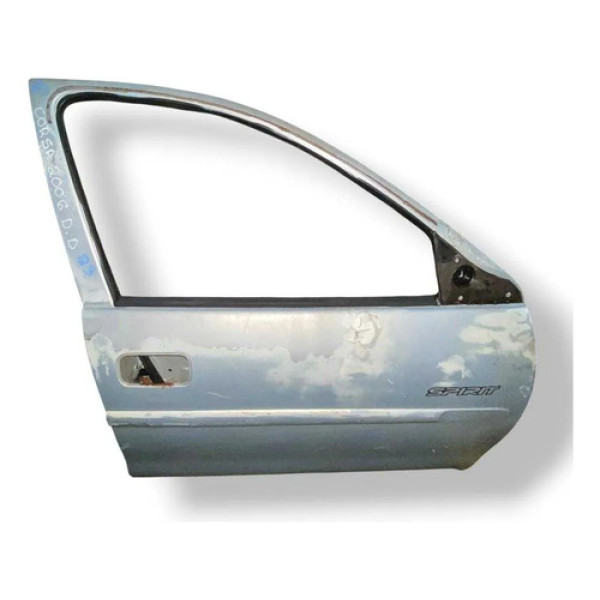 Porta Dianteira Direita  Chevrolet Corsa 2006 2007 2008 Dianteira Direito Prateado