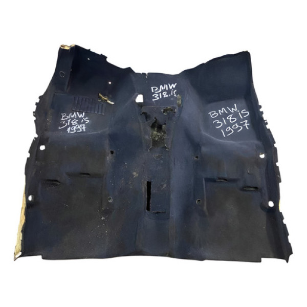 Forro Carpete Assoalho Dianteiro Traseiro Bmw 318i S 1997  Preto