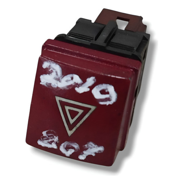 Botao Alerta Peugeot 207 2010 2011 2012 2013 2014 2015 2016 - Preto