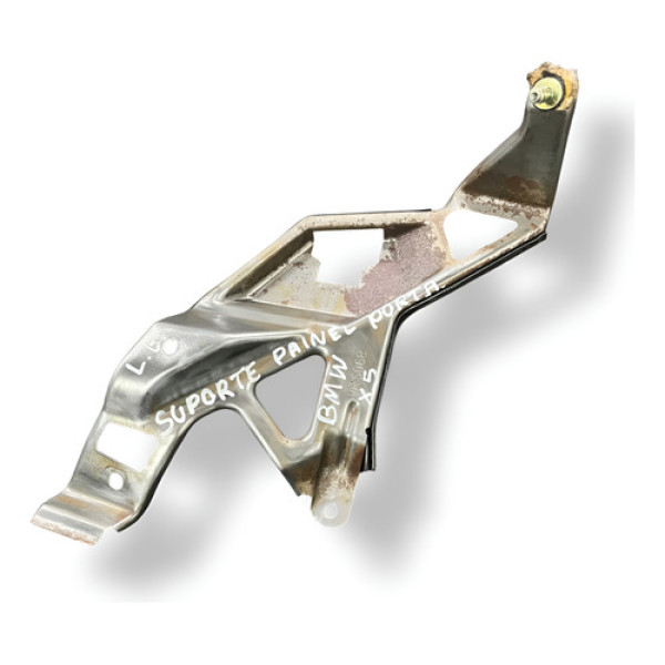 Suporte Maçaneta Lado Esquerdo Bmw X5 2001 2002 53p011300 - Prateado - Dianteira/traseira