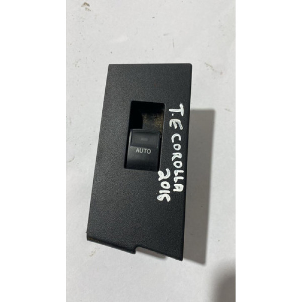 Moldura Botão Vidro Traseiro Esquerdo Toyota Corolla Xei 16