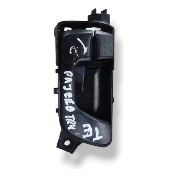 Maçaneta Interna Traseira Esquerda Pajero Tr4 2011 Mr383471 Preto