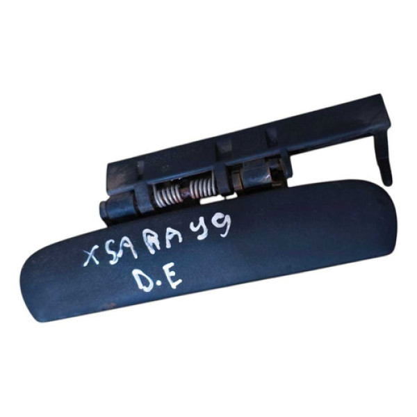 Maçaneta Externa Dianteira Esquerda Citroen Xsara 1.8 1999  - Preto - Dianteira