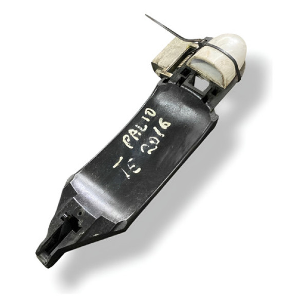 Suporte Maçaneta Traseira Esquerda Fiat Palio 2015 2016 2017 - Preto - Traseira