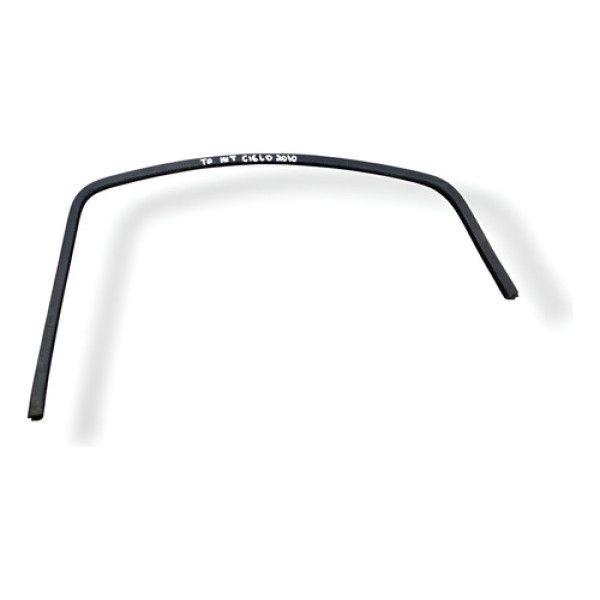 Canaleta Vidro Traseiro Esquerdo Chery Cielo 2010 2011 2012 Preto