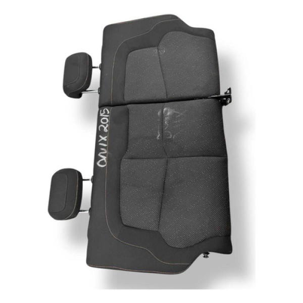 Encosto Banco Traseiro Chevrolet Onix 2012 2013 2014 2015 Preto