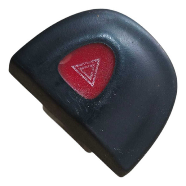 Botão Pisca Alerta Renault  Scenic 2.0 1999 2000 2001 2002  Branco