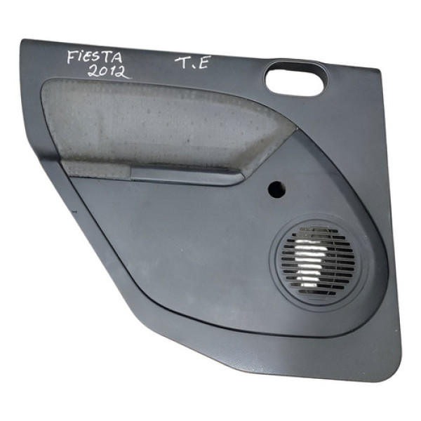 Forro Porta Traseira Esquerda Ford Fiesta 2013 2s65a27407 Preto