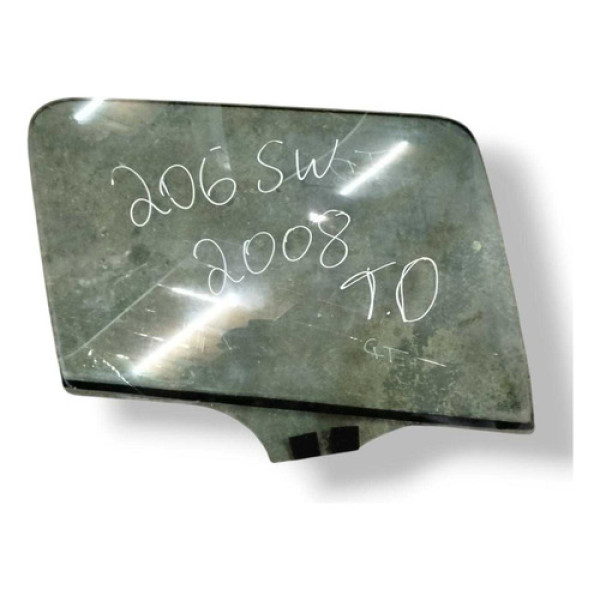 Vidro Porta Traseira  Direita Peugeot 206 Sw 2006 2007 2008