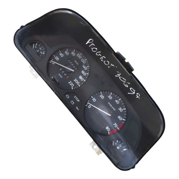 Painel Instrumento Peugeot 3061.8 1997 A 1999 09033502031 - Preto