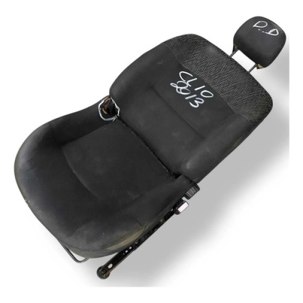 Banco Dianteiro Direito C/detalhe Renault Clio 2011 2012 Preto