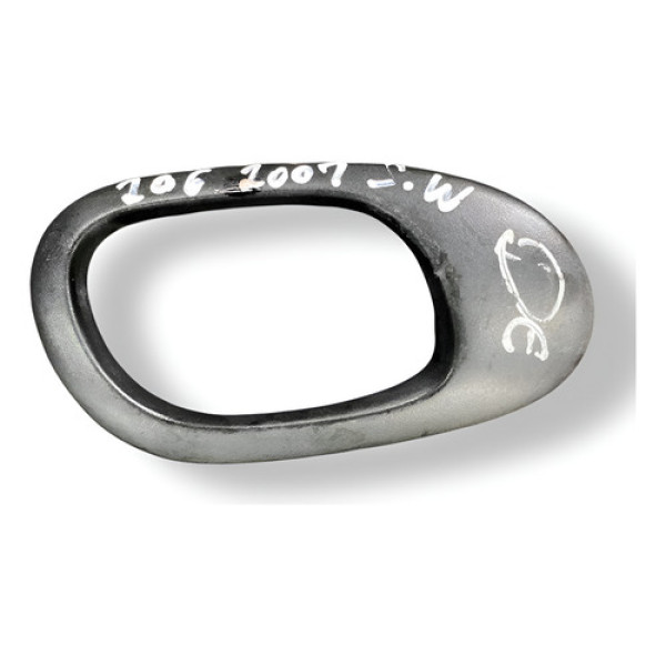 Moldura Maçaneta Dianteira Esquerda Peugeot 206 962840507705 Preto Dianteira