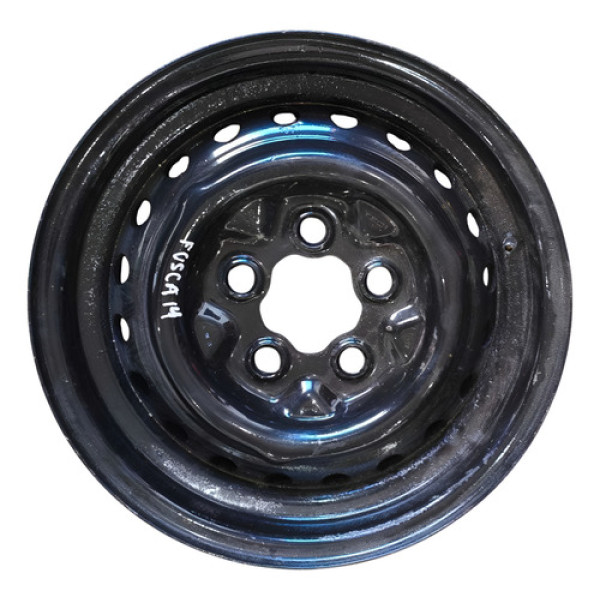Roda Ferro Avulsa Aro 14 Volkswagen Fusca - 1980/1981/1982 Preto