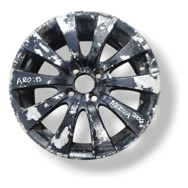 Roda Ferro Avulsa Aro 15 Chevrolet Meriva 2006 2007 A 2009 Cinza