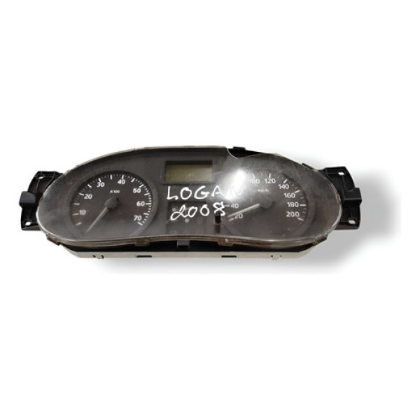 Painel Instrumentos Renault Logan 1.0 2008 2009 503001790102 - Cinza