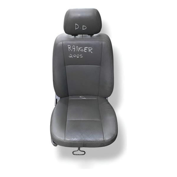 Banco Dianteiro Direito Ford Ranger 2005 2006 2007 Detalhe Cinza