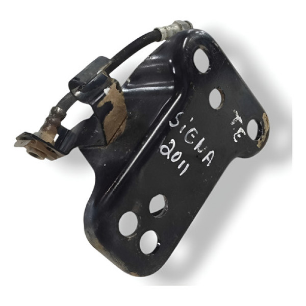 Suporte Eixo Traseiro Esquerdo Fiat  Siena 1.0 2008 A 2011 Preto