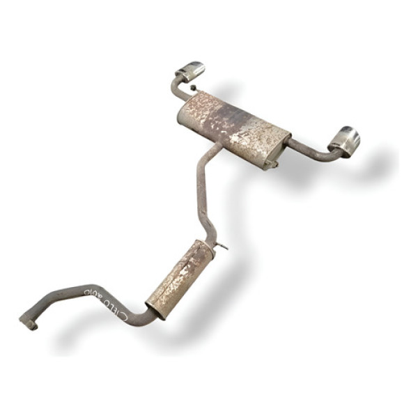 Escapamento Abafador Chery Cielo 1.6 2010 2011 2012 2013