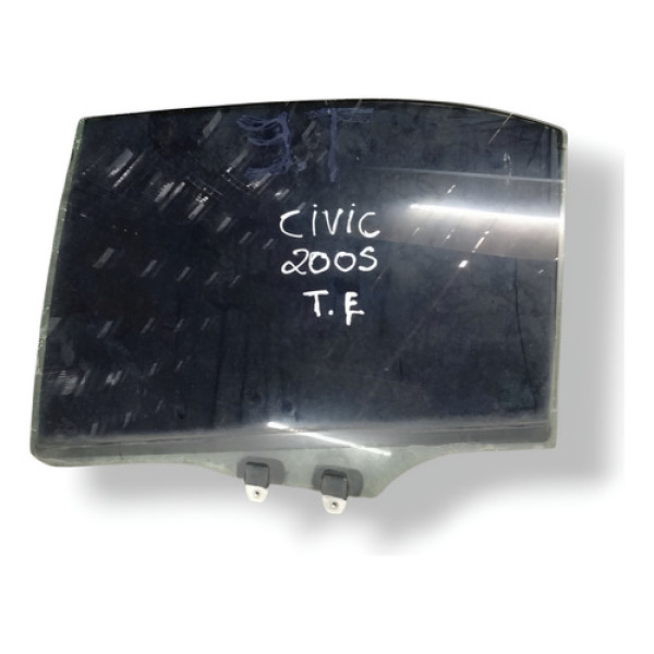 Vidro Lateral Traseira Lado Esquerdo Honda Civic 2001 A 2005