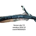   Sensor Abs Traseiro Esquerdo Renault  Sandero  1.0 2014