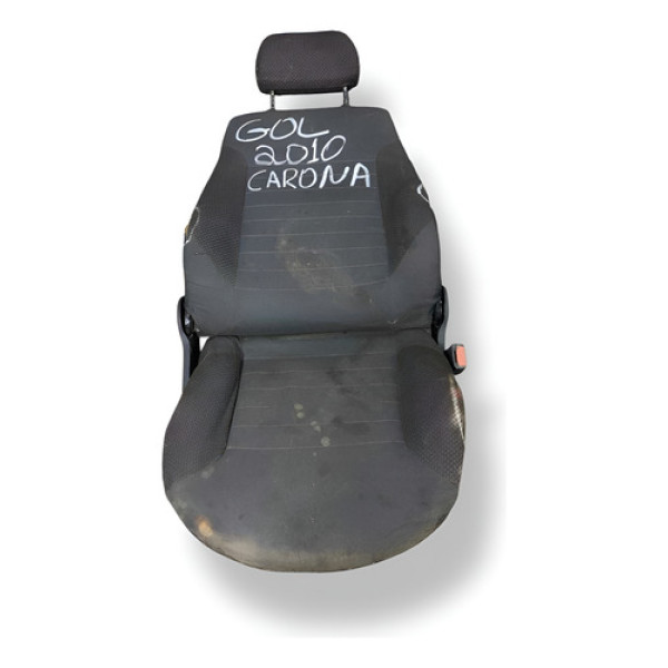 Banco Dianteiro Direito Carona Volkswagen Gol 2010 Detalhes - Cinza