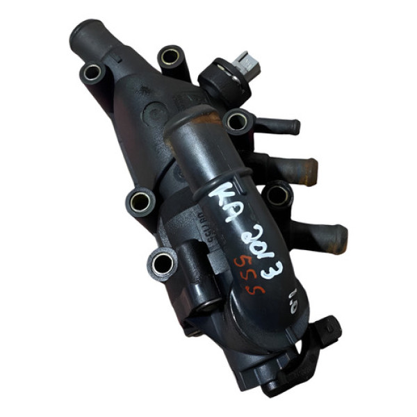 Carcaça Válvula Termostática Ford Ka Fiesta Ecosport 1.0 13