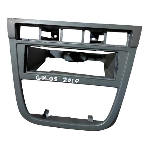 Moldura Central Painel Vw Gol Saveiro Voyage 10/16 5u0858061 Preto