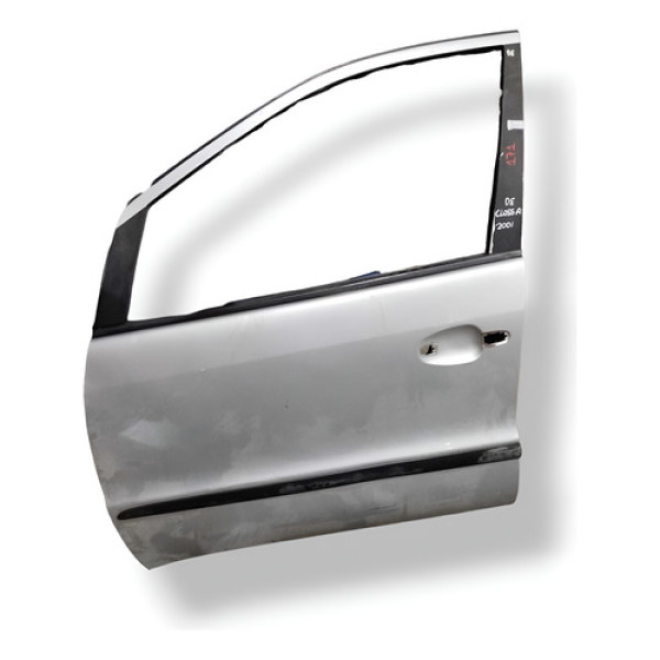 Porta Dianteira Esquerda Mercedes Classe A 1998 A 2001 Prateado