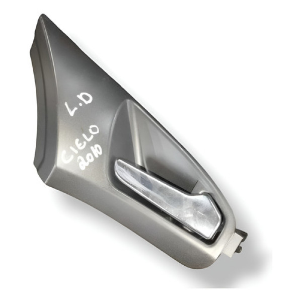 Maçaneta Interna Dianteira Direita Chery Cielo M116102080bb Preto Dianteira