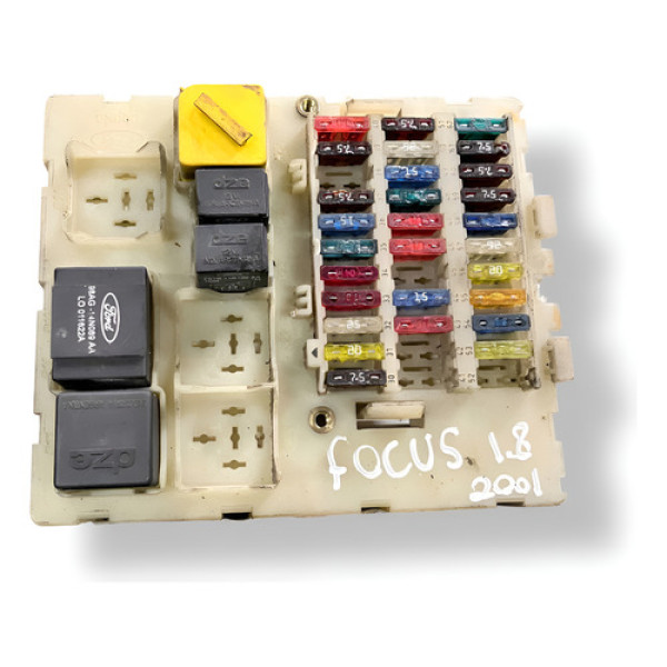 Caixa Fusíveis Ford Focus 1.8 2001 2002 2003 2004 2005 2006