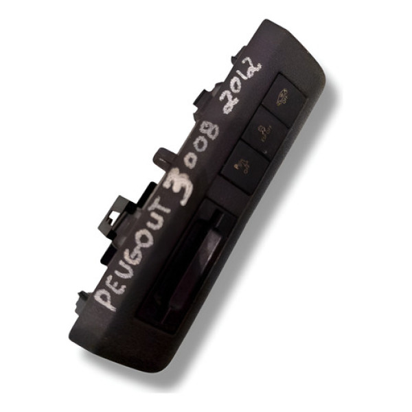 Botão Comando Sensor Estacionamento Peugeot 3008 2010 A 2014 Rosa-chiclete