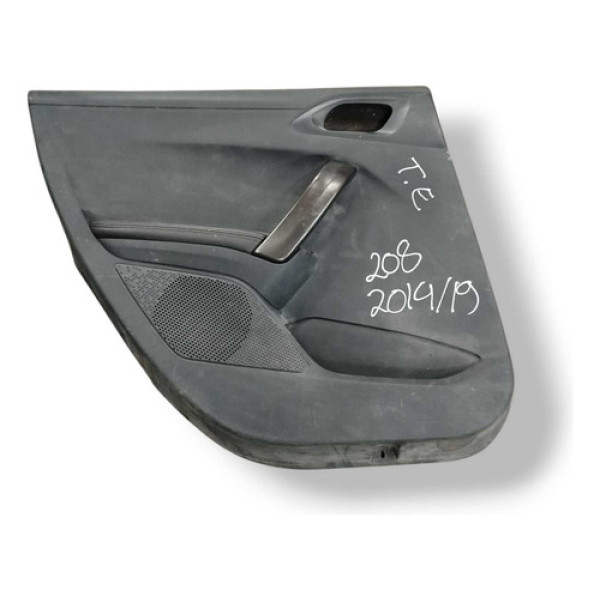 Forro Porta Traseira Esquerda Peugeot 208 2014 9801305077