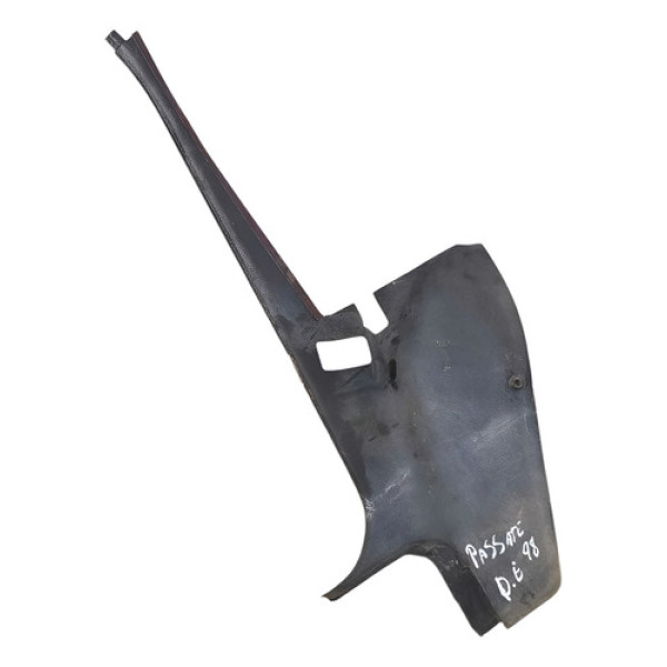 Acabamento Soleira Dianteiro Esquerdo Passat 1998 3a0863483 Preto