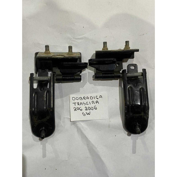  Par Dobradiça Porta Malas Peugeot  206 Sw 1.4 2006