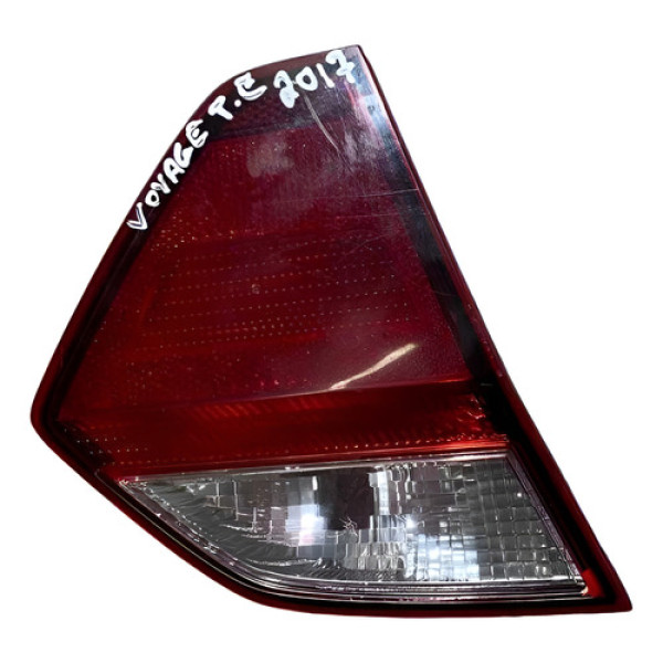 Lanterna Traseira Esquerda Vw Voyage G6 2013/2017 5u5945093f Esquerdo/motorista Vermelho