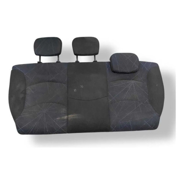 Encosto Banco Traseiro Fiat Siena 2007 2008 2009 2010 2011 Preto