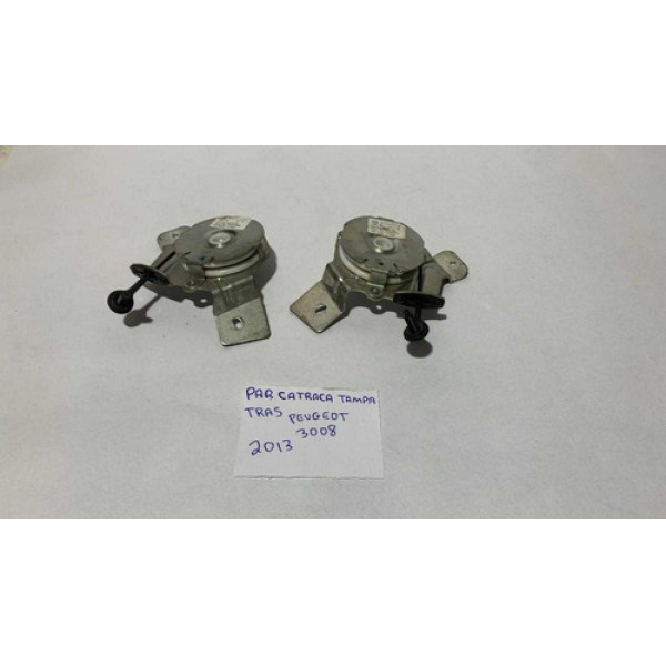 Par Catraca Tampa Traseira Peugeot 3008  2013 9683315280
