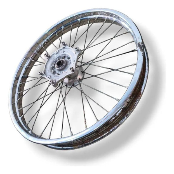 Roda Dianteira Honda Falcon Nx400 2004 2005 2006 2007 2008 Prateado