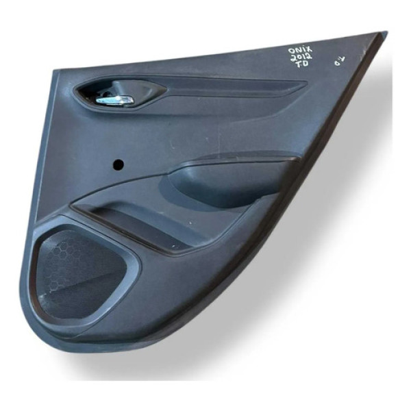 Forro Porta Traseira Direita Onix Prisma 2013 52041322 Preto