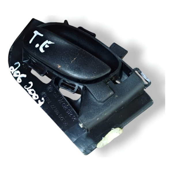 Maçaneta Interna Trasei Esquerda Peugeot 206 2003 9632918877 Traseira