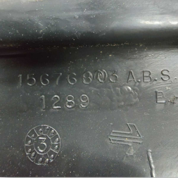 Moldura Porta Traseira Esquerda Gm S10 Blazer 2008 /15676803 Natural