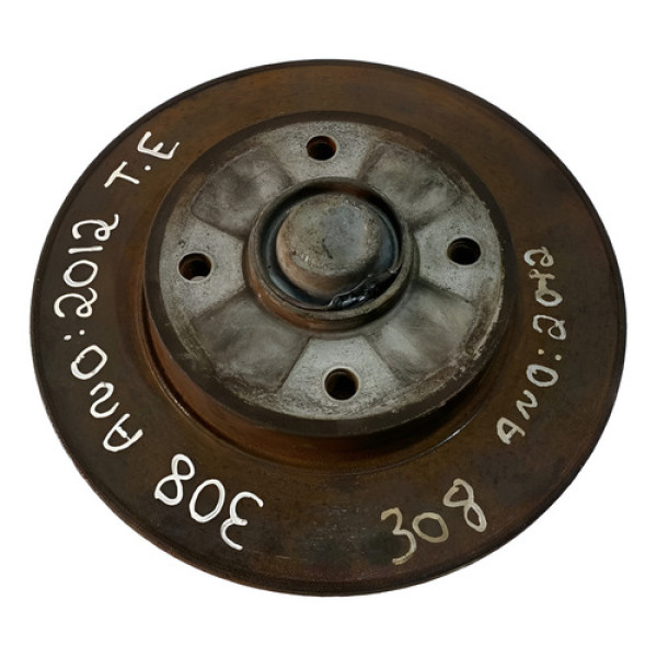 Cubo De Roda Traseira Esquerdo Peugeot 308 2011 2012