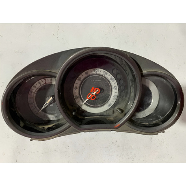 Painel Instrumento Velocimetro Citroen C3 2015 - 9677120480 Preto