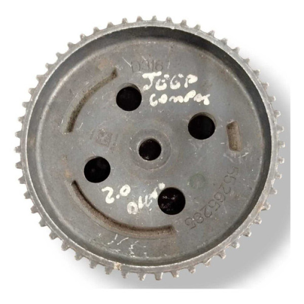 Polia Comando Dentada Jeep Compass 2.0 2018/2020 - 55265285 Prateado